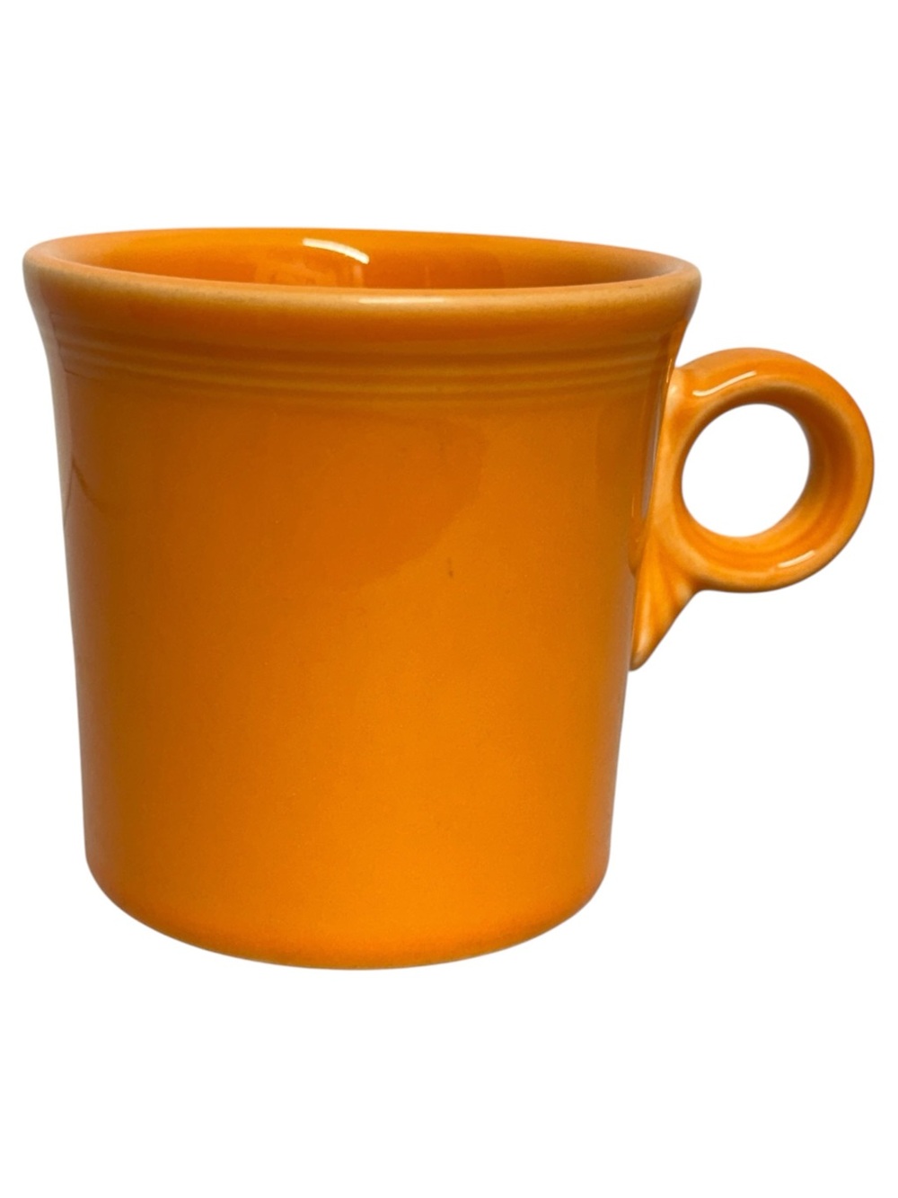 Fiesta Mug in Orange - Classic Round Handle